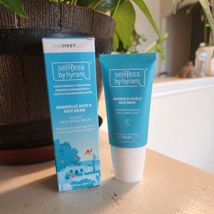 SELFLESS BY HYRAM Mandelic Acid & Rice Bran Gentle Exfoliating Serum 30ml NIB.